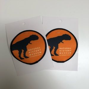 2 National History Museum Iron Patches